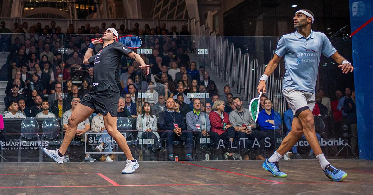 Diego Elías se metió a la gran final de la Canada Cup de Squash