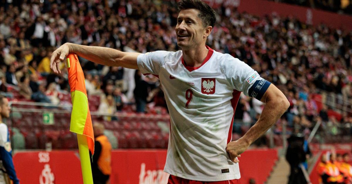 (VIDEO) Lewandowski anotó triplete  en goleada sobre Rumanía