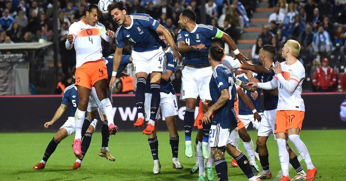 (VIDEO) Países Bajos salvó empate en Grecia en la Nations League