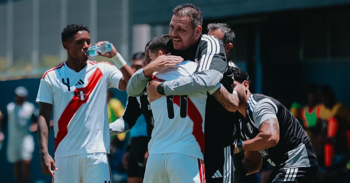 (FOTOS) Perú sub 20 igualó 1-1 ante Ecuador en amistoso