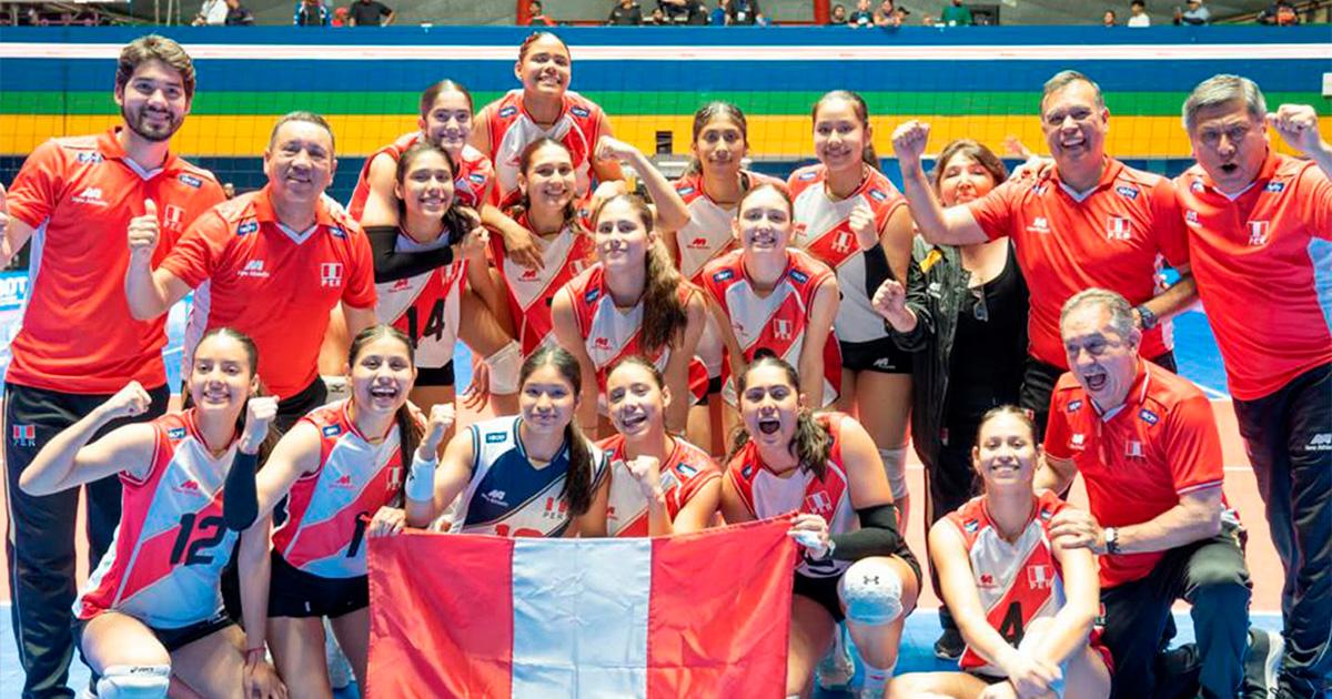 ¡En racha! Perú venció 3-1 a Venezuela en el Sudamericano de Vóley Sub 19