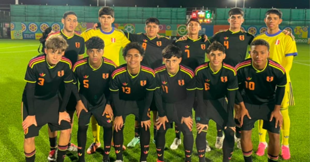 Perú derrotó a Angola en la Copa Mundial y Festival Sub-15