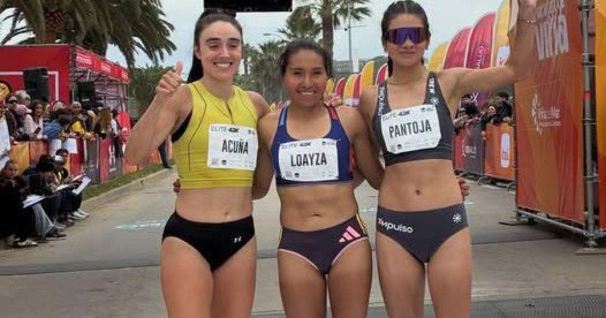 ¡Orgullo peruano! Aydee Loayza y Nicolasa Condori ganaron en el Maratón de Viña del Mar