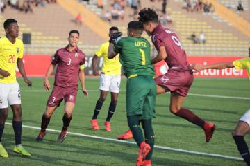 Ecuador y Venezuela empataron 1 a 1