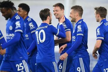 Leicester venció por 3-0 a West Brom por la Premier League
