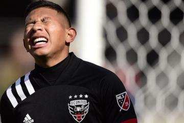 ¡Alarmas encendidas! Edison Flores salió lesionado del DC United vs. Philadelphia Union por la MLS