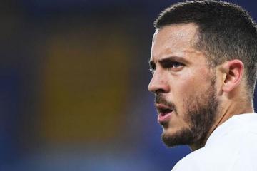 ¿Castigado! Eden Hazard no fue incluido en el once titular del Real Madrid vs. Sevilla