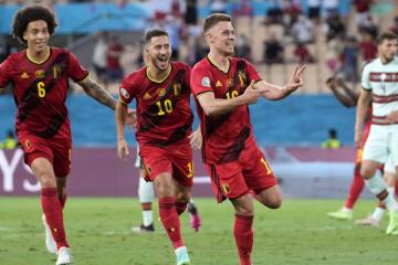 ¡Cristiano eliminado! Bélgica venció 1-0 a Portugal y avanzó a cuartos de final de la Eurocopa