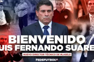 Luis Fernando Suárez en nuevo entrenador de Costa Rica