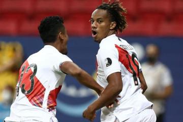 "Una actuación para el recuerdo", precisó la cuenta de Copa América sobre André Carrillo | VIDEO