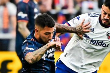 DC United, con Yordy Reyna, igualó 0-0 frente a Cincinnati por la MLS