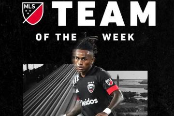 Yordy Reyna integra el equipo ideal de la fecha 22 de la MLS