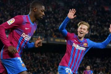 ¡Fiesta culé! Barcelona goleó 4-0 al Athletic Club y alarga su racha