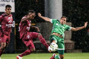 Raziel García fue titular en empate de Deportes Tolima ante La Equidad