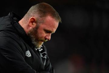 No se logró la hazaña: El Derby Country, de Rooney, selló su descenso