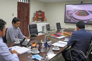 Se viene llevó a cabo reunión para la construcción del nuevo Estadio en Ayacucho