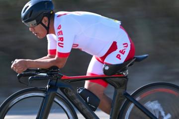 Hilario obtuvo el quinto puesto en el Para- Cycling Road World Cup