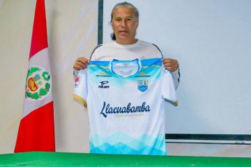 Llacuabamba presentó a nuevo entrenador