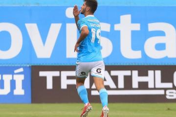 Lutiger: "Es un gol muy especial porque es el primero con esta linda camiseta"