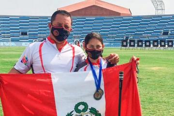 Zavala se quedó con la medalla de plata en Tiro con Arco