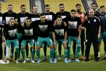 Argelia derrotó a Irán y le dedicó el triunfo a Benhamouda