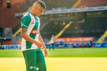 Aguilar estuvo en amistoso del Lommel SK