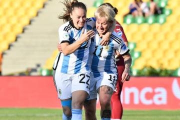 Argentina volvió a golear en la Copa América Femenina 2022