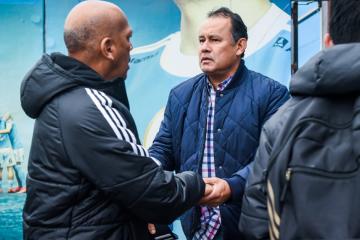 Juan Reynoso apreció los entrenamientos de Sporting Cristal