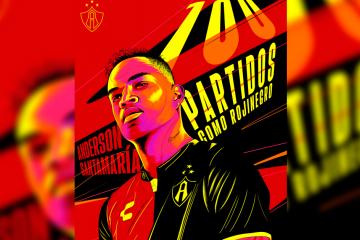 Santamaría no pudo celebrar en su partido 100 con Atlas