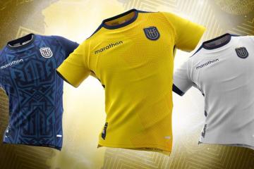 Ecuador presentó las camisetas que vestirá en Qatar 2022 fasfafs