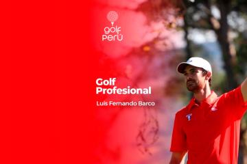 Peruano Luis Fernando Barco avanzó en torneo de golf en Portugal