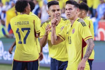Falcao expresó su emoción tras cumplir el centenar de partidos con Colombia