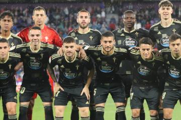 Tras más de un mes, Tapia volvió a ser titular en Celta de Vigo