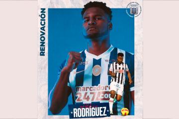 Se queda en La Victoria: Aldair Rodríguez extendió su vínculo con Alianza
