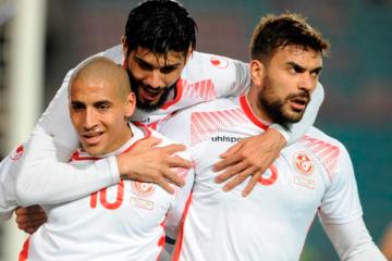 Túnez derrotó a Irán en la previa del Mundial