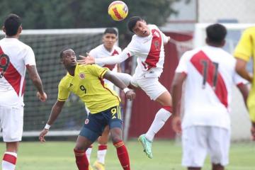 Selección Sub-20 igualó sin goles ante Colombia