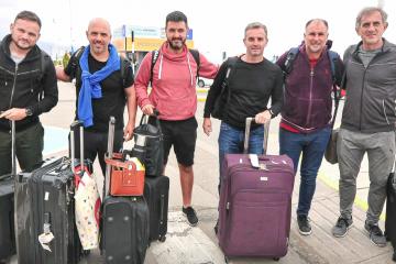 Lavallén aterrizó en Arequipa