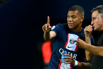 Galtier: "No es seguro aún que Mbappé este el once inicial"