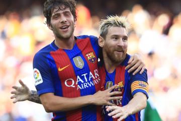 Sergi Roberto: "¿Quién no va a estar preparado para la vuelta de Messi?"
