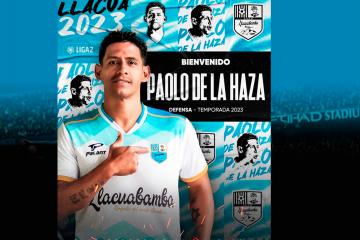 Paolo de la Haza fue anunciado como nuevo refuerzo de Llacuabamba