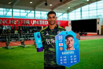 Marcus Rashford fue nombrado como jugador del mes en la Premier League
