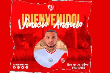 ¡Se hace más fuerte! Alfonso Ugarte contrató a delantero ecuatoriano Vinicio Angulo