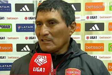 Bermúdez: "Estoy muy tranquilo con el desempeño del equipo"