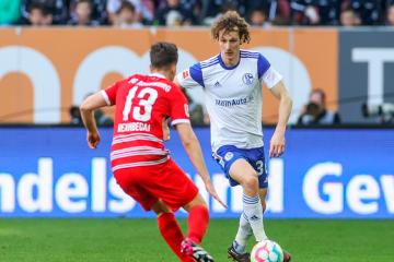 Schalke 04 empató 1-1 con Ausburgo y permanece en la zona de descenso