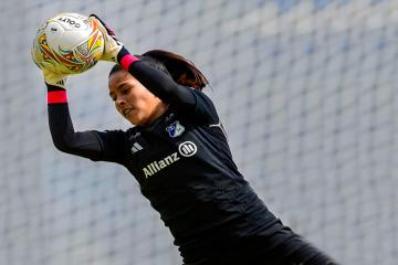 Peruana Maryory Sánchez fue titular en derrota de Millonarios