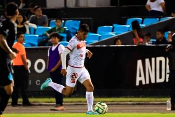 Diether Vásquez fue titular en la derrota de Mineros frente a Cancún FC