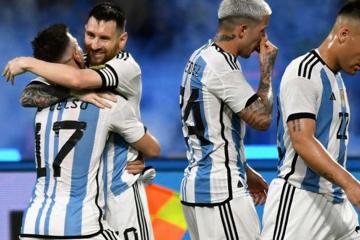 Argentina se dio un banquete ante Curazao