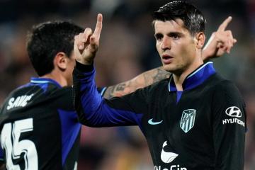 Atlético de Madrid venció al Girona en el final