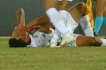 Pablo Cárdenas salió lesionado en derrota de Cobresal