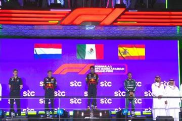 'Checo' Pérez ganó el GP de Arabia Saudita